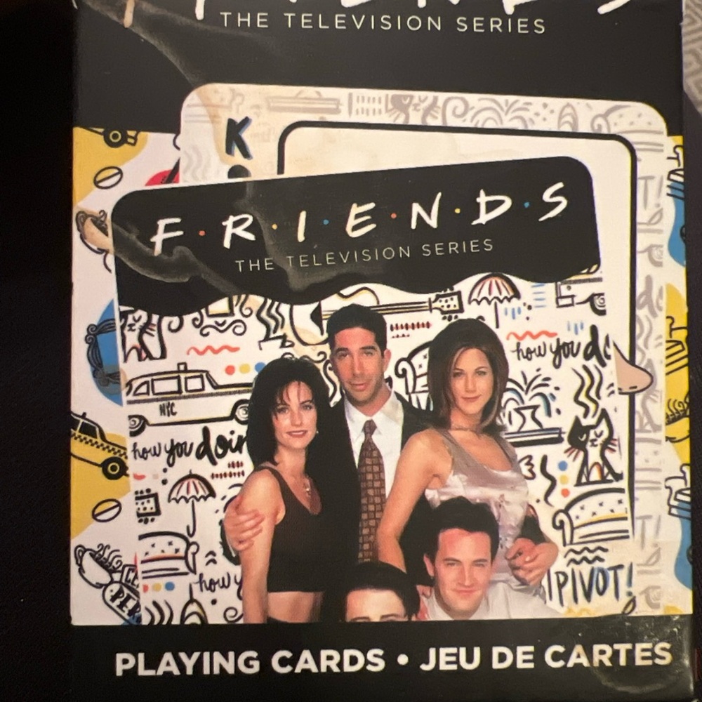 FRIENDS Cast Members The Television Series Playing Cards. NEW.